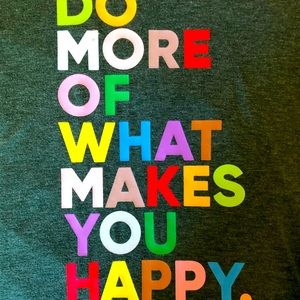 Happy statement tee